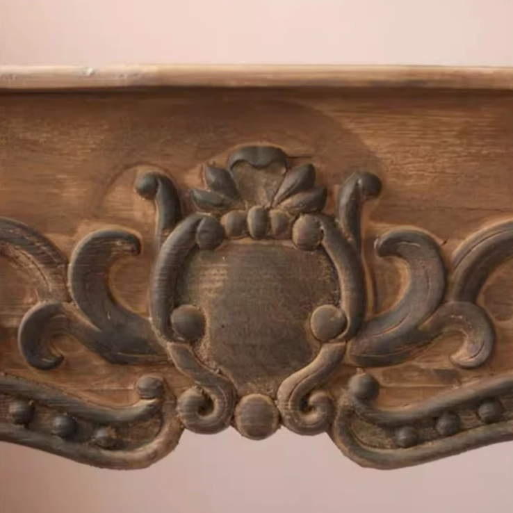 Handmade Solid Wood Decorative Fireplace Mantel