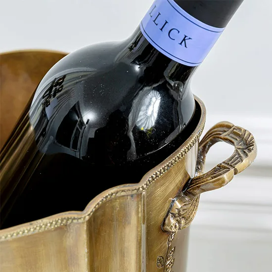 Luxury Carved Champagne and Wine Bucket