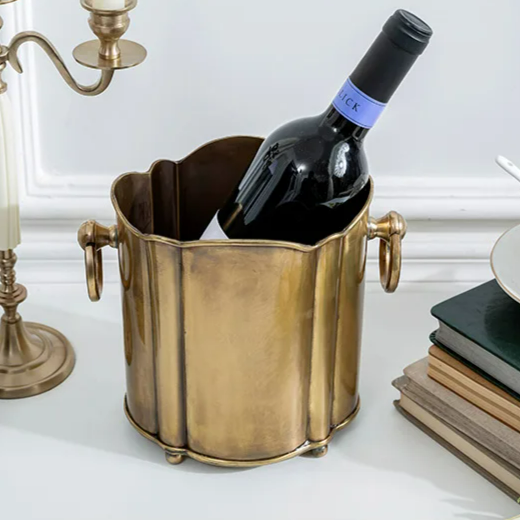 Luxury Carved Champagne and Wine Bucket