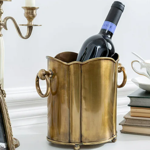 Luxury Carved Champagne and Wine Bucket