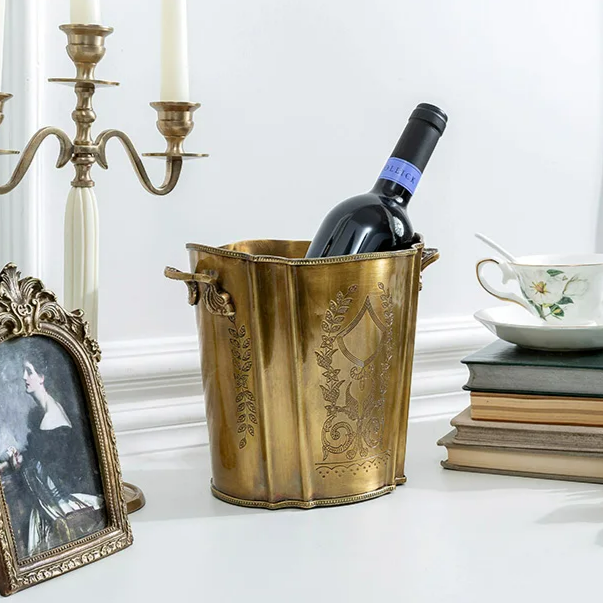 Luxury Carved Champagne and Wine Bucket