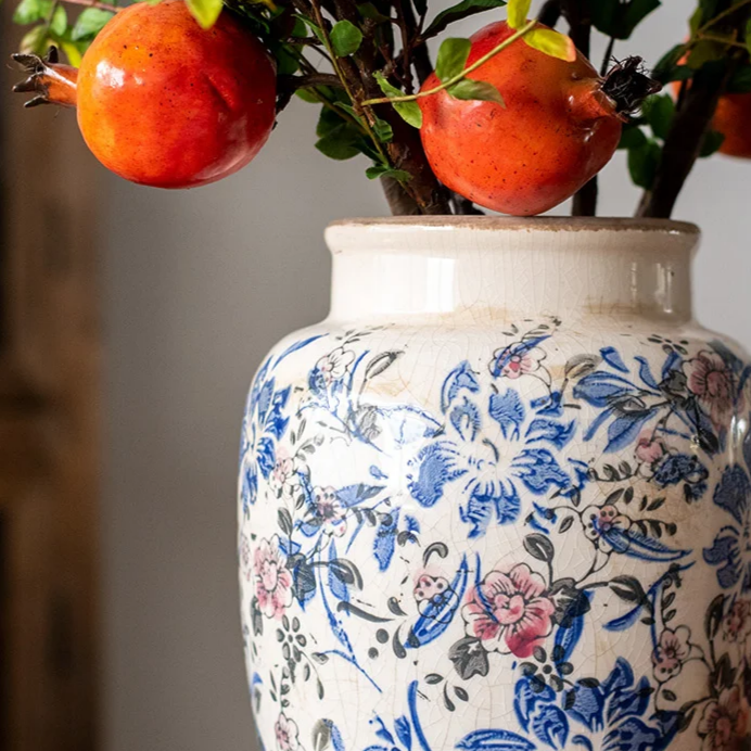 Floral Pattern Flower Vase 