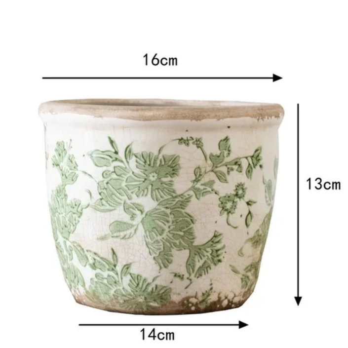 Floral Pattern Flower Vase 