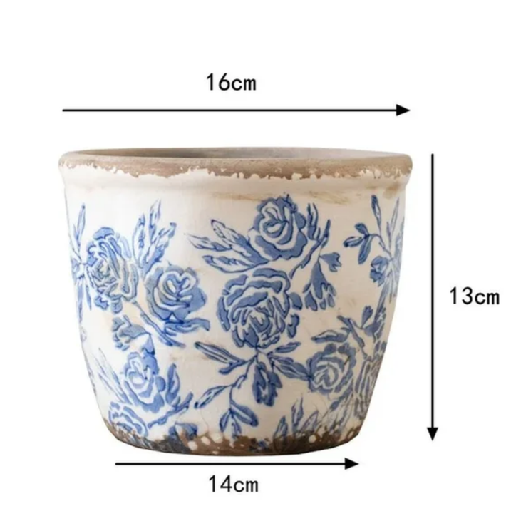 Floral Pattern Flower Vase 
